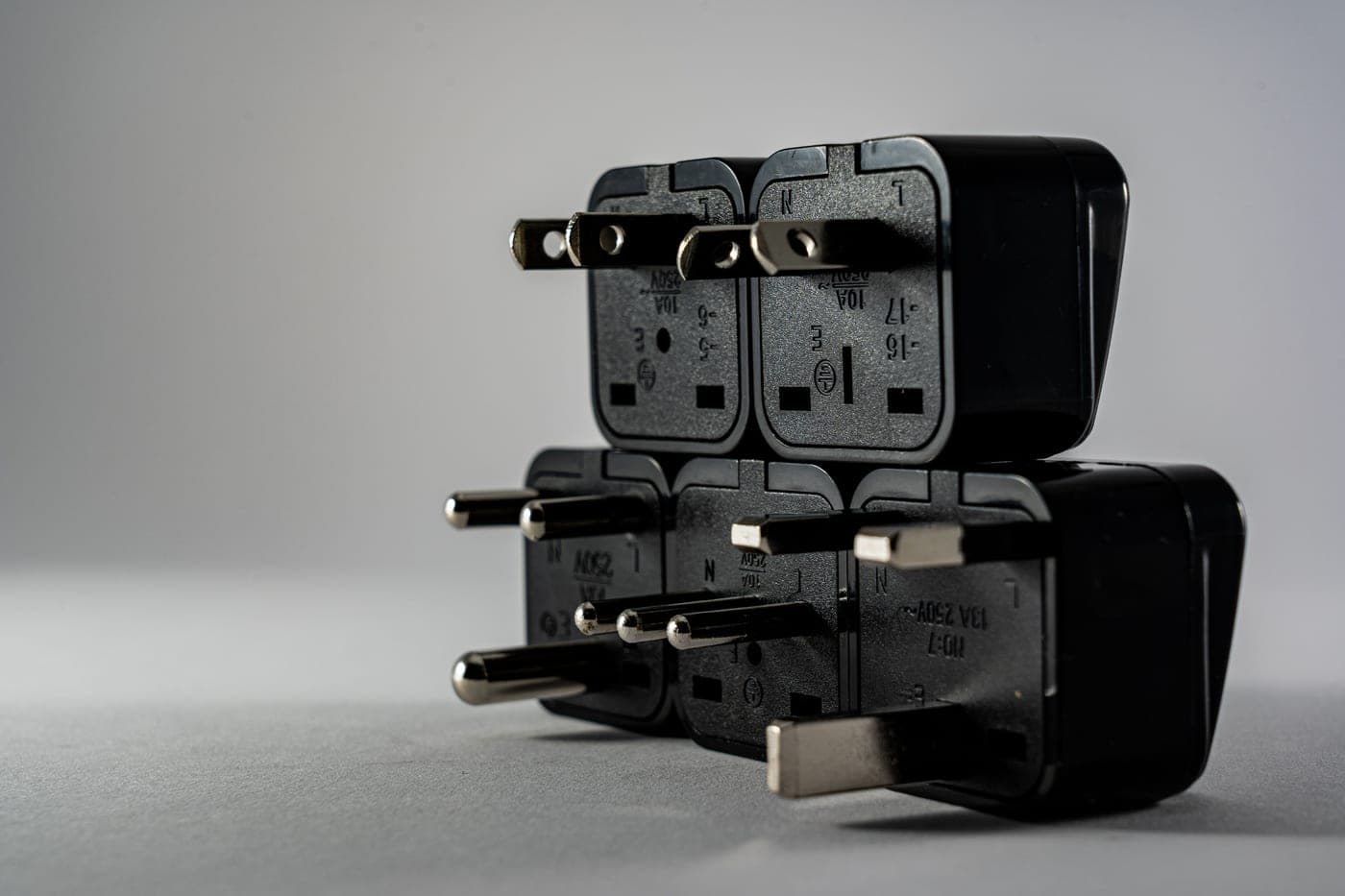 A universal travel plug adapter