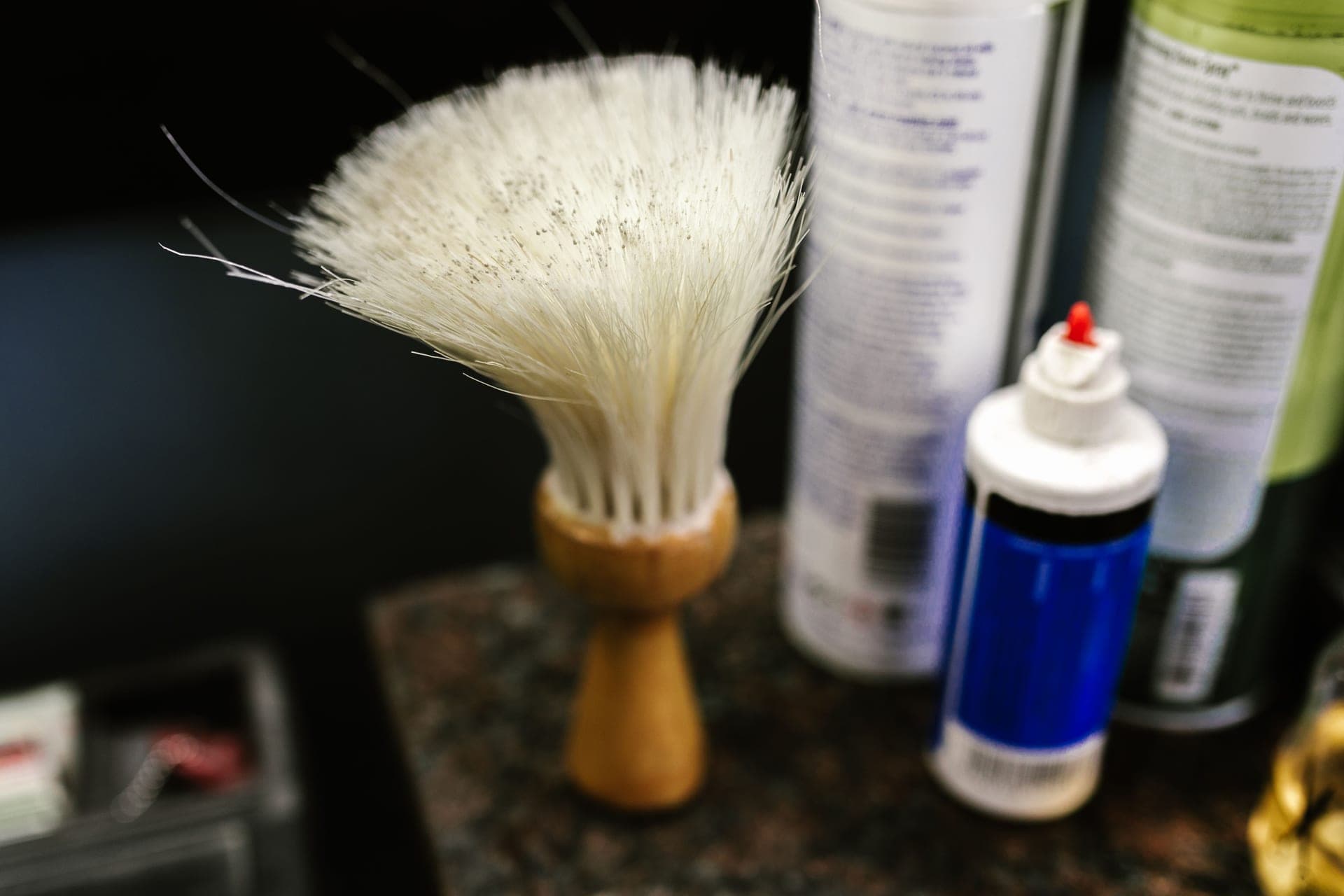 Hair being cleared from the bristles of a styling brush