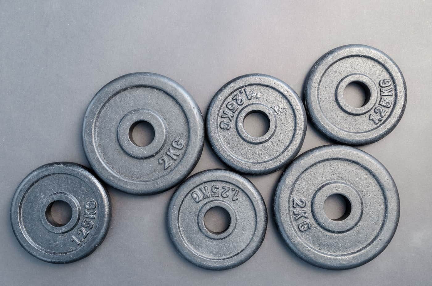 The ceramic plates of a flat iron in close-up